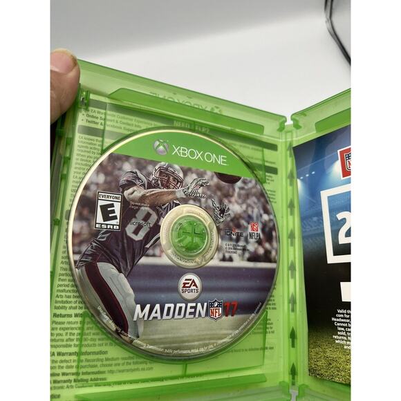 Madden NFL 17 - Xbox One 360 Rob Gronkowski - TESTED - WORKING - Picture 5 of 7